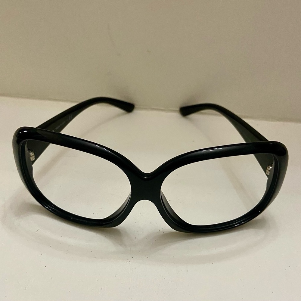 Prada Made in Italy Black (Frame Only) SPR 25N 61-13 1AB-3M1 135 2N - Picture 3 of 10